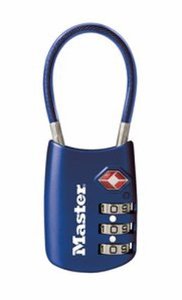 Master Lock 4688D TSA Accepted Cable Luggage Lock