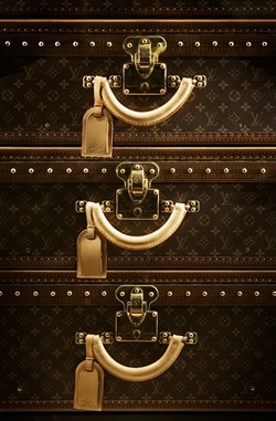 Louis Vuitton luggage suitcase set. Berlin, Germany