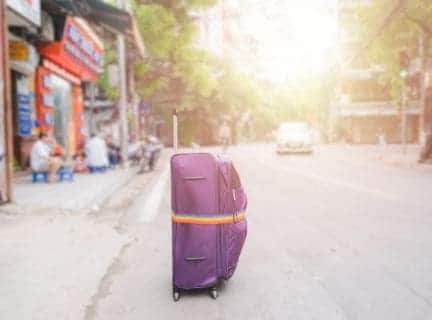 Multicolored Suitcase Strap