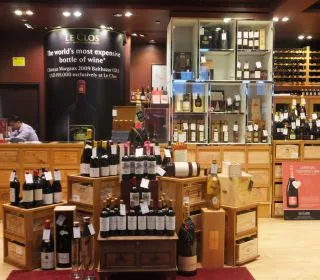 Wine Shop at Duty Free