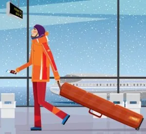 How to Fly with Skis and Boots