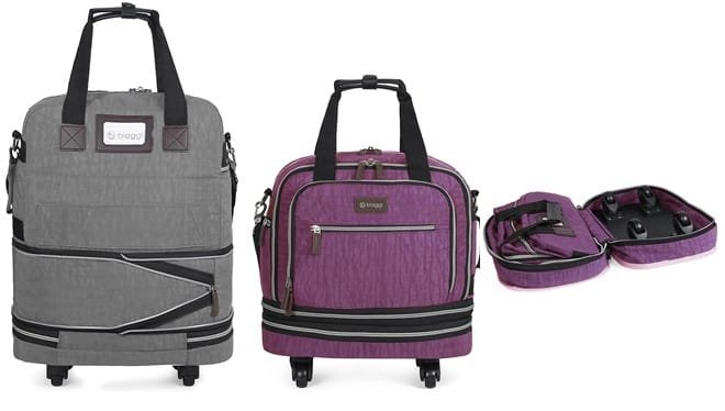Biaggi Zipsak Boost! Foldable Luggage Forms